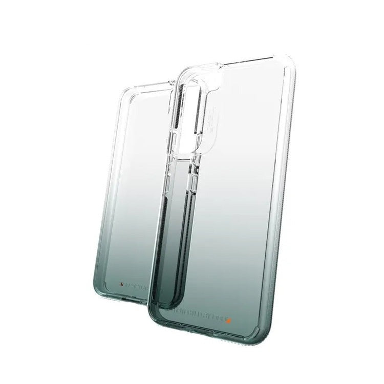 For Samsung Galaxy S22 Milan Crystalex Material D30 Case Green-www.firsthelptech.ie