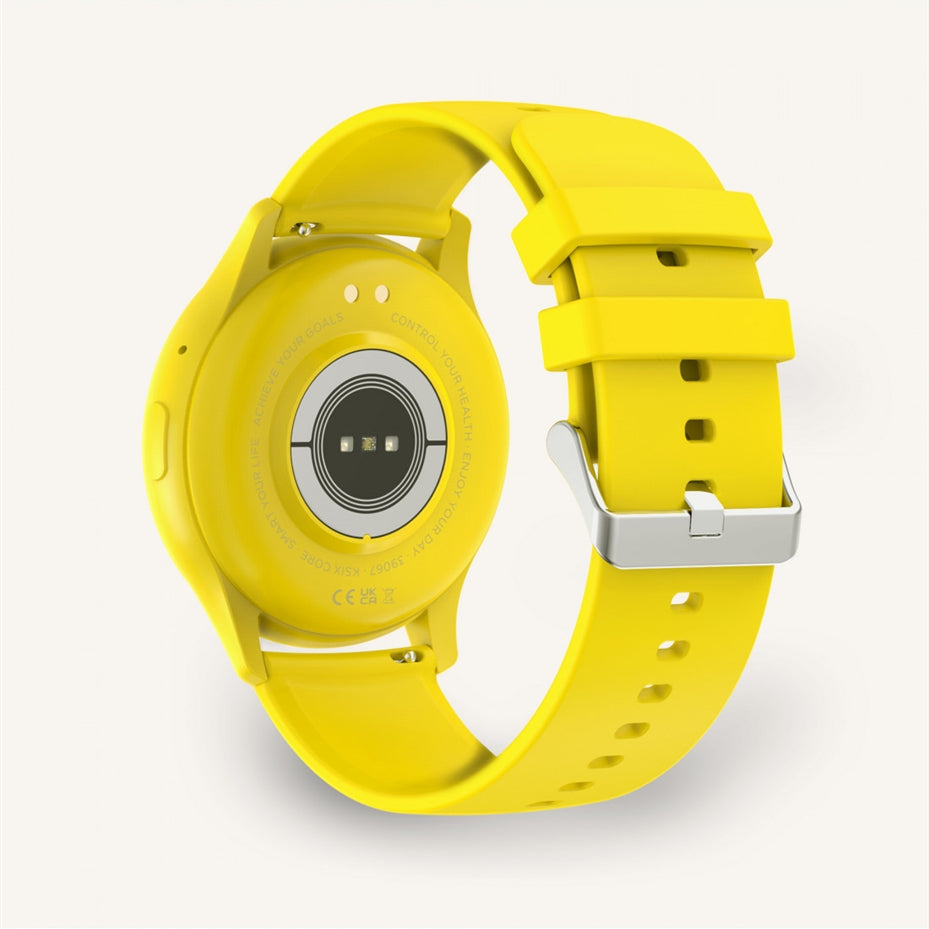 Ksix Core Limited Edition AMOLED Smart Watch Yellow
