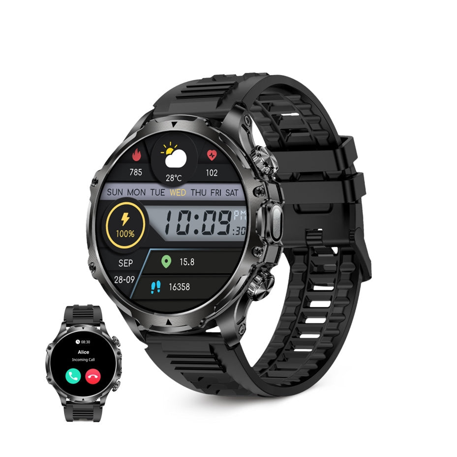 Ksix Venture Smartwatch 1,85’ TFT XXL Display Black