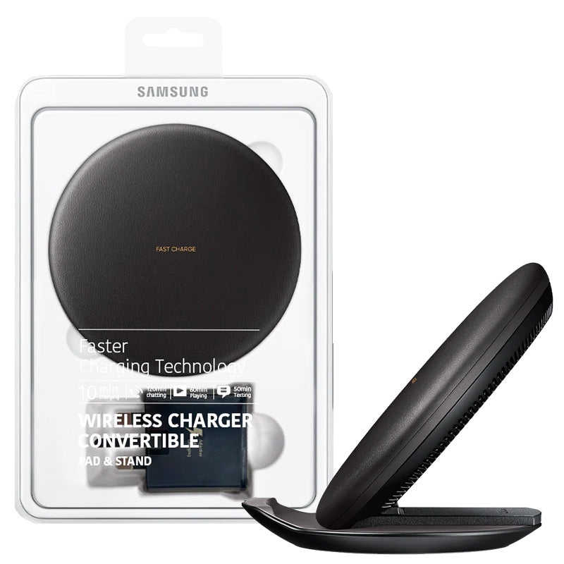 SAM Wireless Charger Stand Pad With Travel Adaptor TA200 PG950 Black-www.firsthelptech.ie