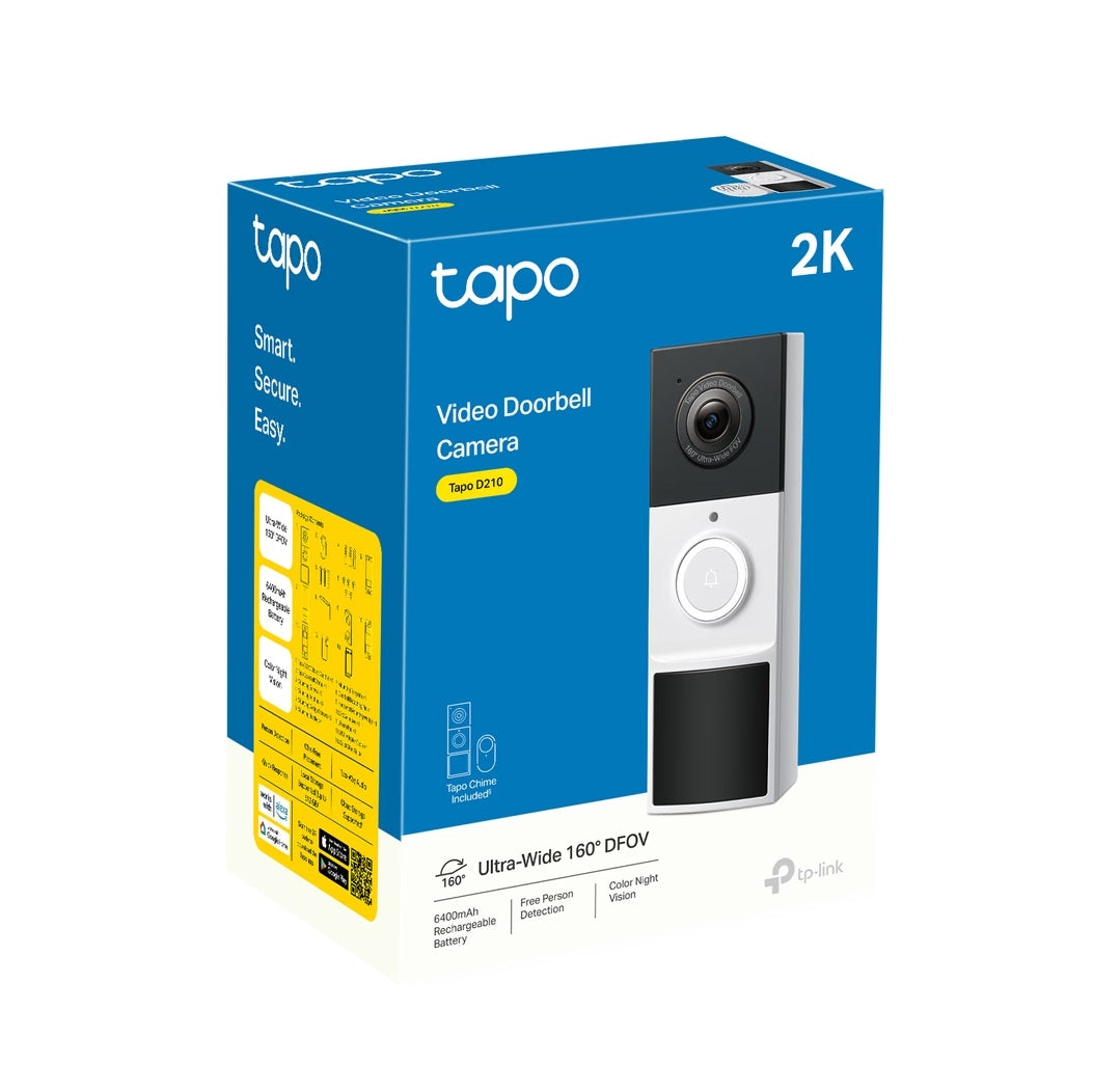 TP-LINK Tapo D210 Video Doorbell Camera