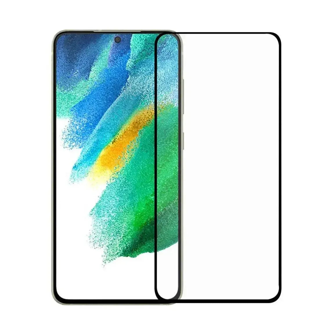 9D Full Coverage Screen Protector For Samsung Galaxy S21 FE 5G Tempered Glass