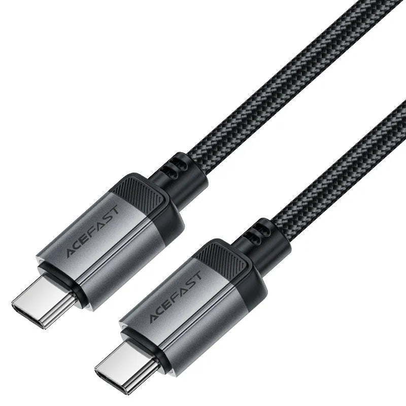 ACEFAST C20-03 USB-C To USB-C Aluminum Alloy Charging Cable 60W 1.2m Black