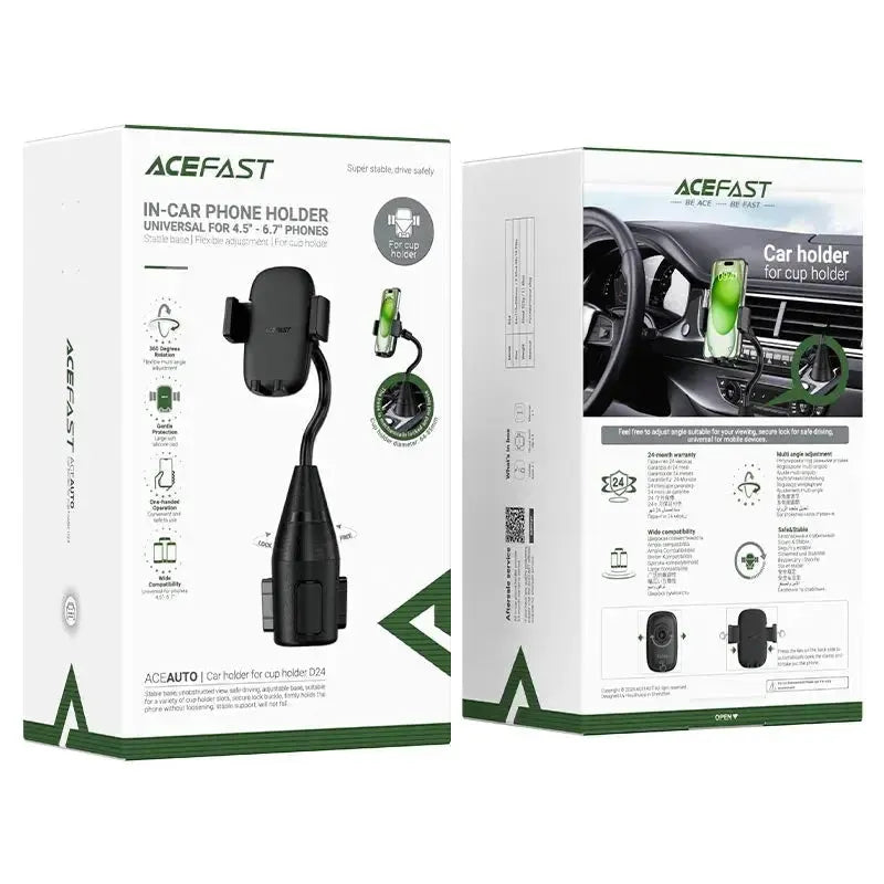 ACEFAST D24 Cup Holder Car Holder Black