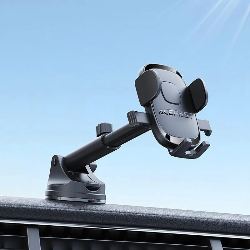 ACEFAST D57 Dashboard One Key Lock Car Holder Black