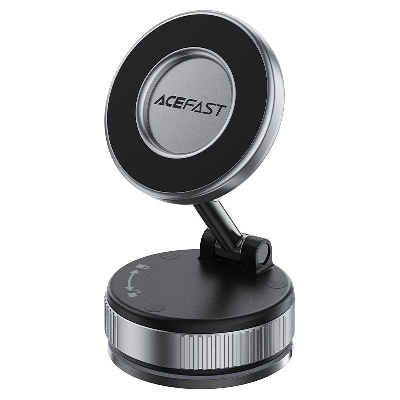 ACEFAST E28 Long Neck Manual Suction Cup Magnetic Phone Car Holder Gray