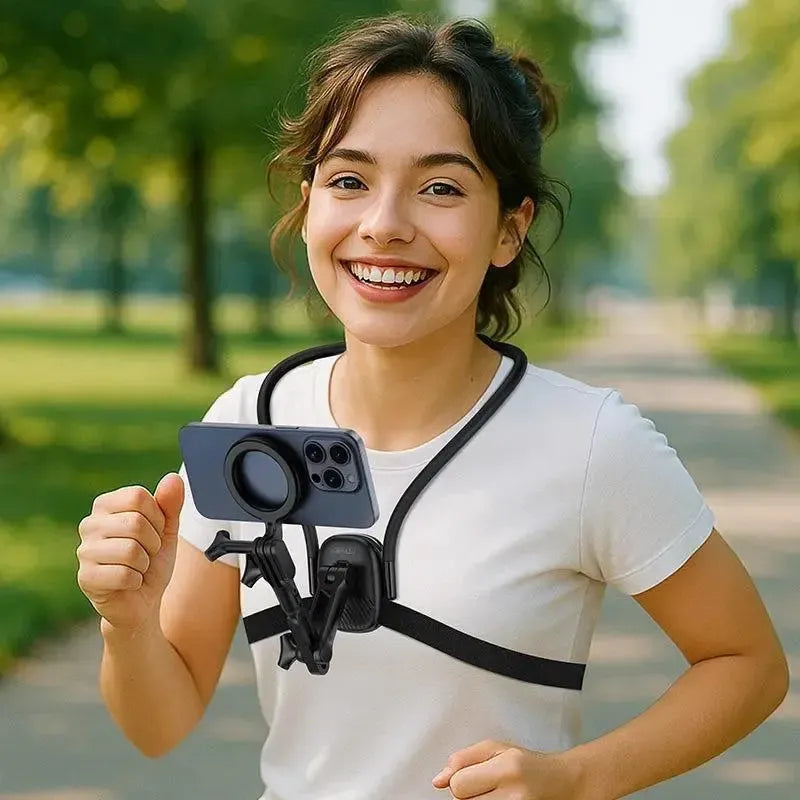 ACEFAST E32 Magsafe Magnetic Neck-Hanging Holder Black