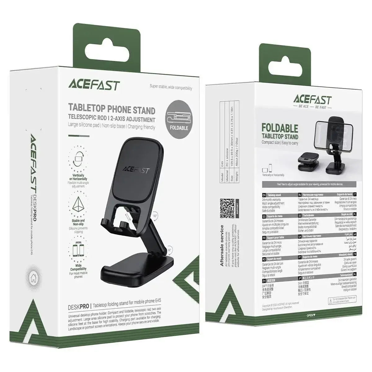 ACEFAST E45 Tabletop Folding Phone Stand Black