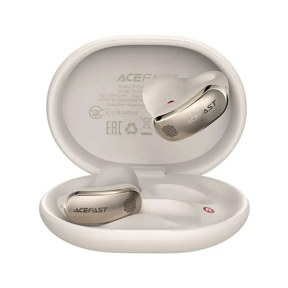 ACEFAST FA006 ACECLIP Pro Ear Clip Wireless Earbuds White
