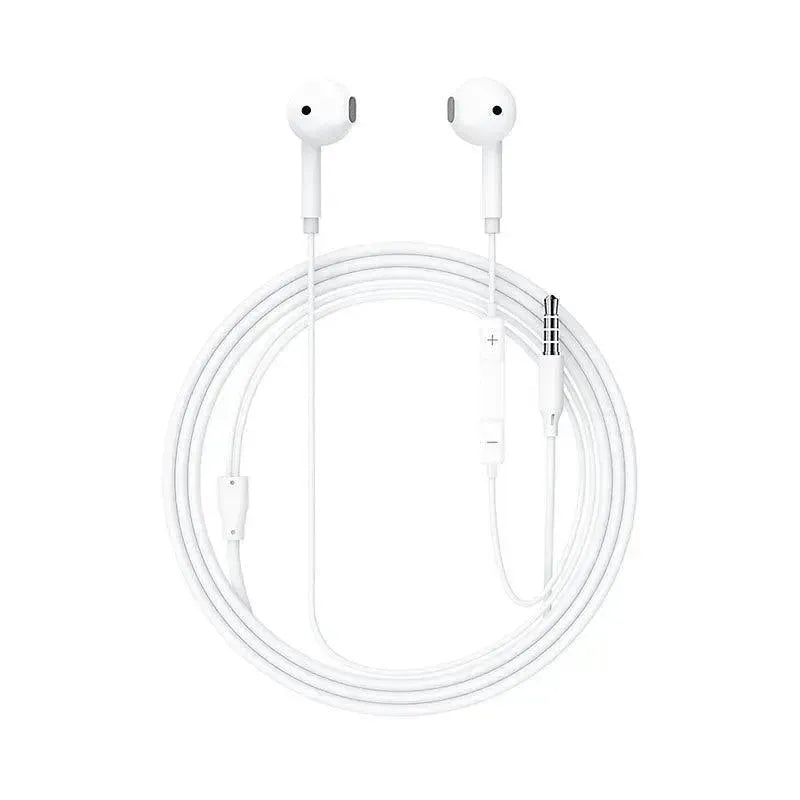 ACEFAST L14 3.5mm Semi-In-Ear Wired Earphones With Mic White
