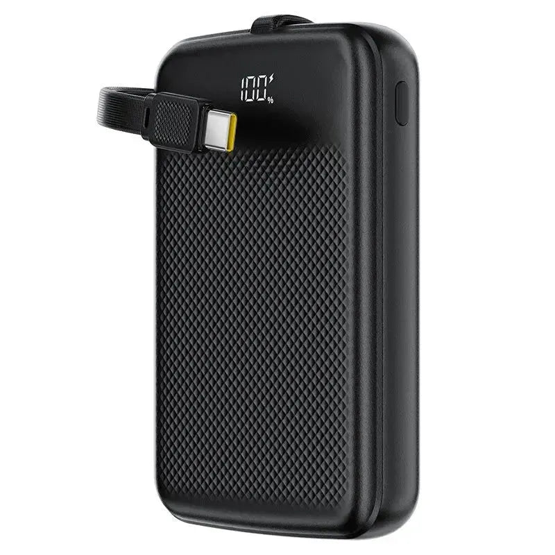 ACEFAST M13 PD22.5W Power Bank With Type-C Cable 10000mAh Black