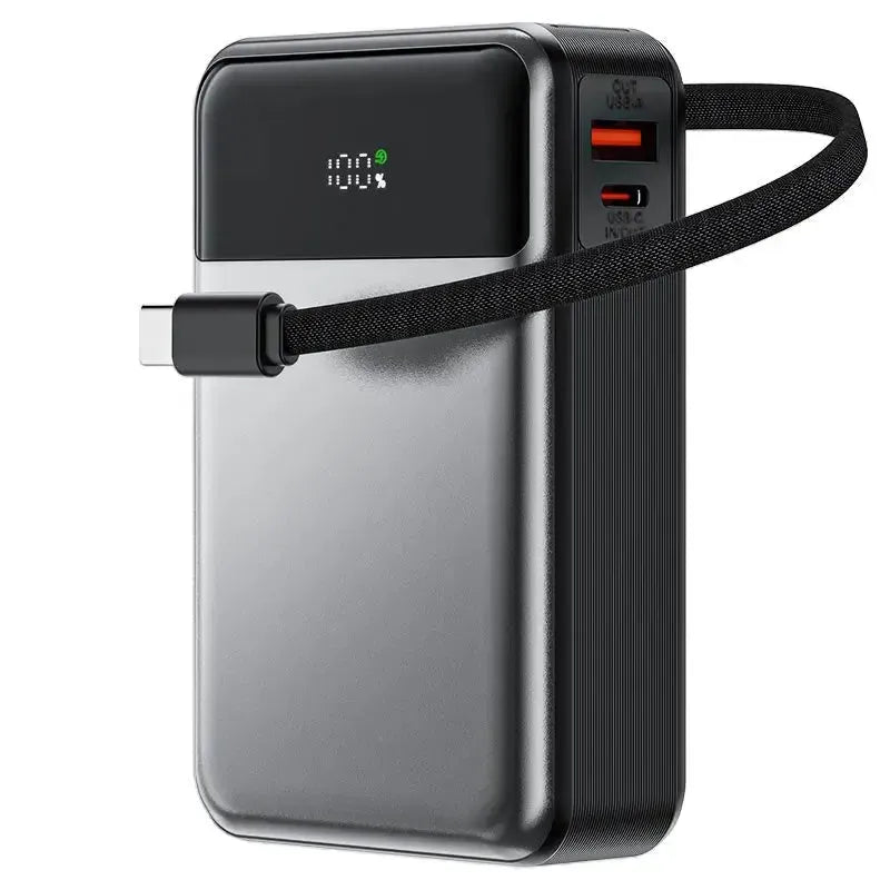 ACEFAST M21 PD65W Power Bank With Type-C Cable 20000 mAh Black