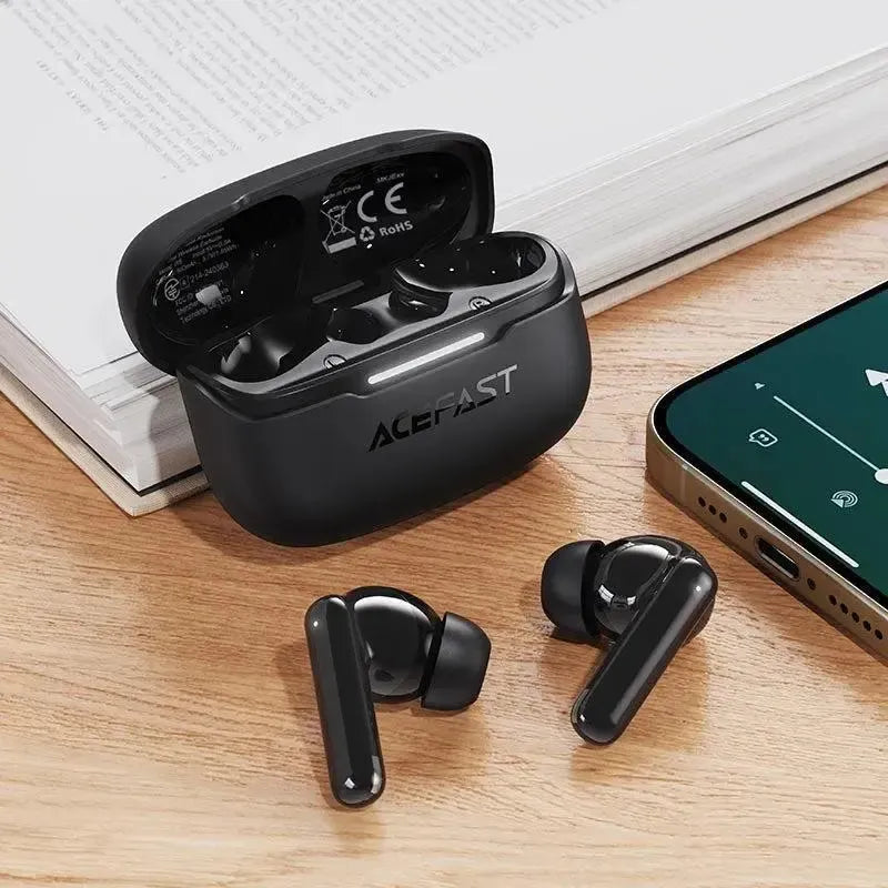ACEFAST W5 Hybrid Noise Reduction True Wireless Earbuds Black