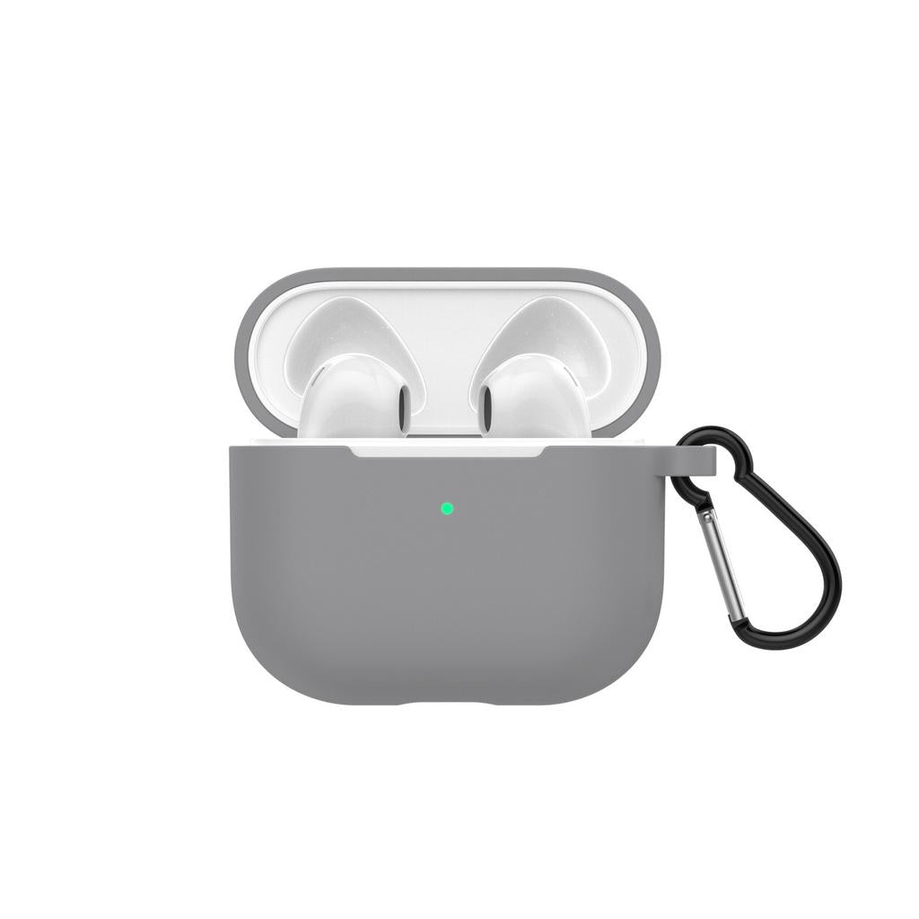 Apple AirPods 3 2021 Protective Silicone Case Grey-www.firsthelptech.ie