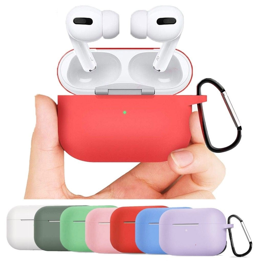 Apple AirPods 3 2021 Protective Silicone Case Red-www.firsthelptech.ie