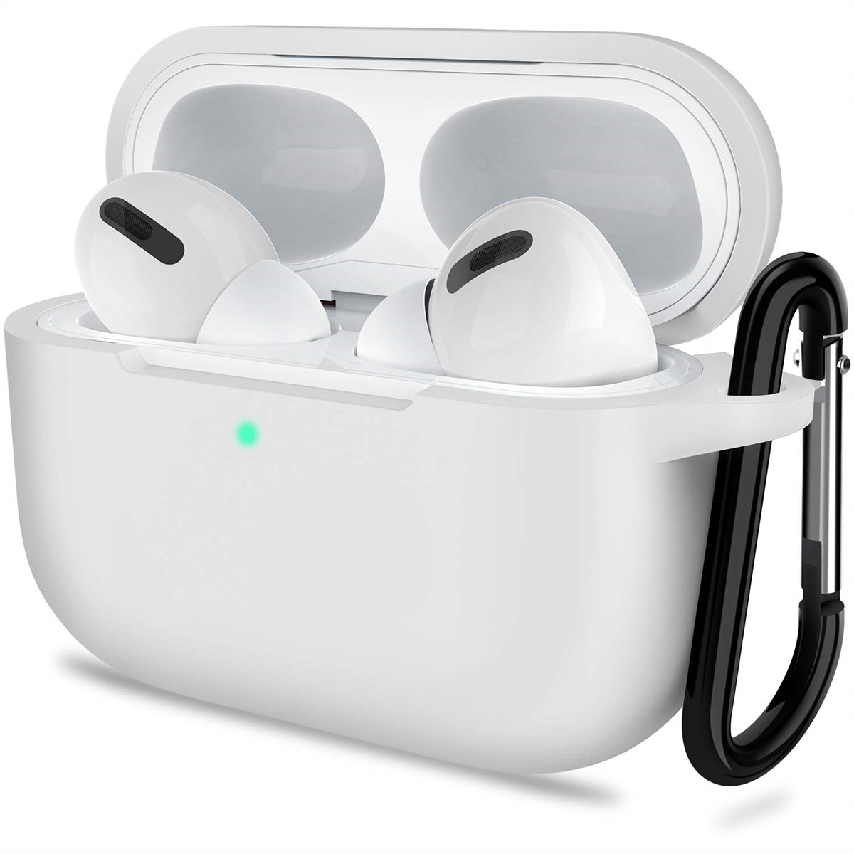 Apple AirPods 3 2021 Protective Silicone Case White-www.firsthelptech.ie