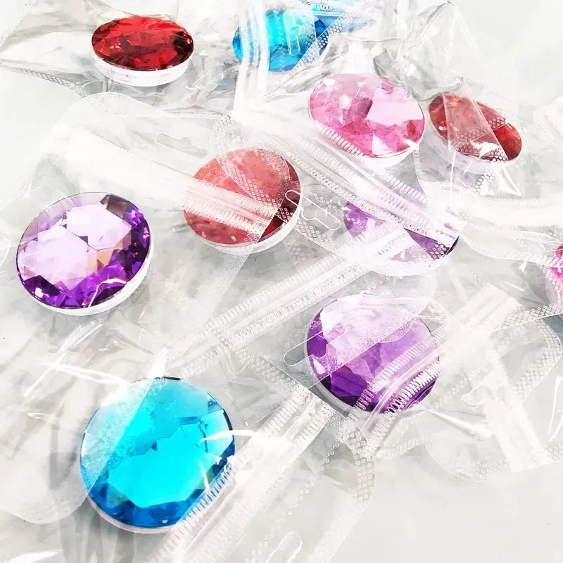 Air Bag Glass Design Phone Holder Mix Colours