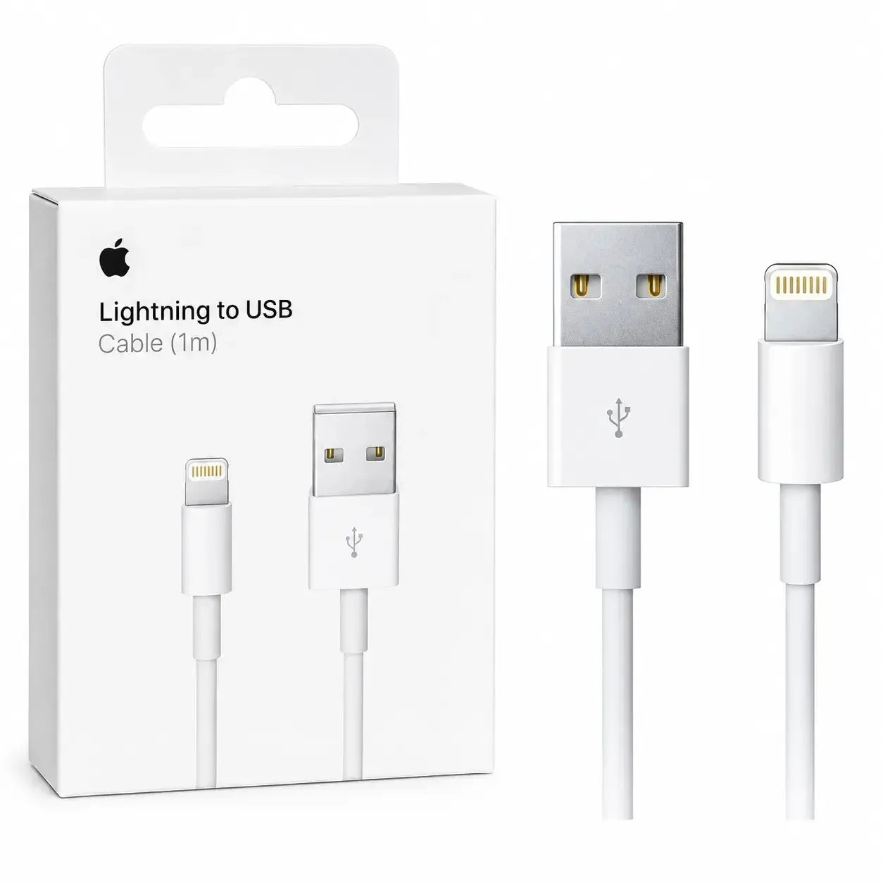 Apple MUQW3ZM/A A1480 USB To Lightning Cable 1M White