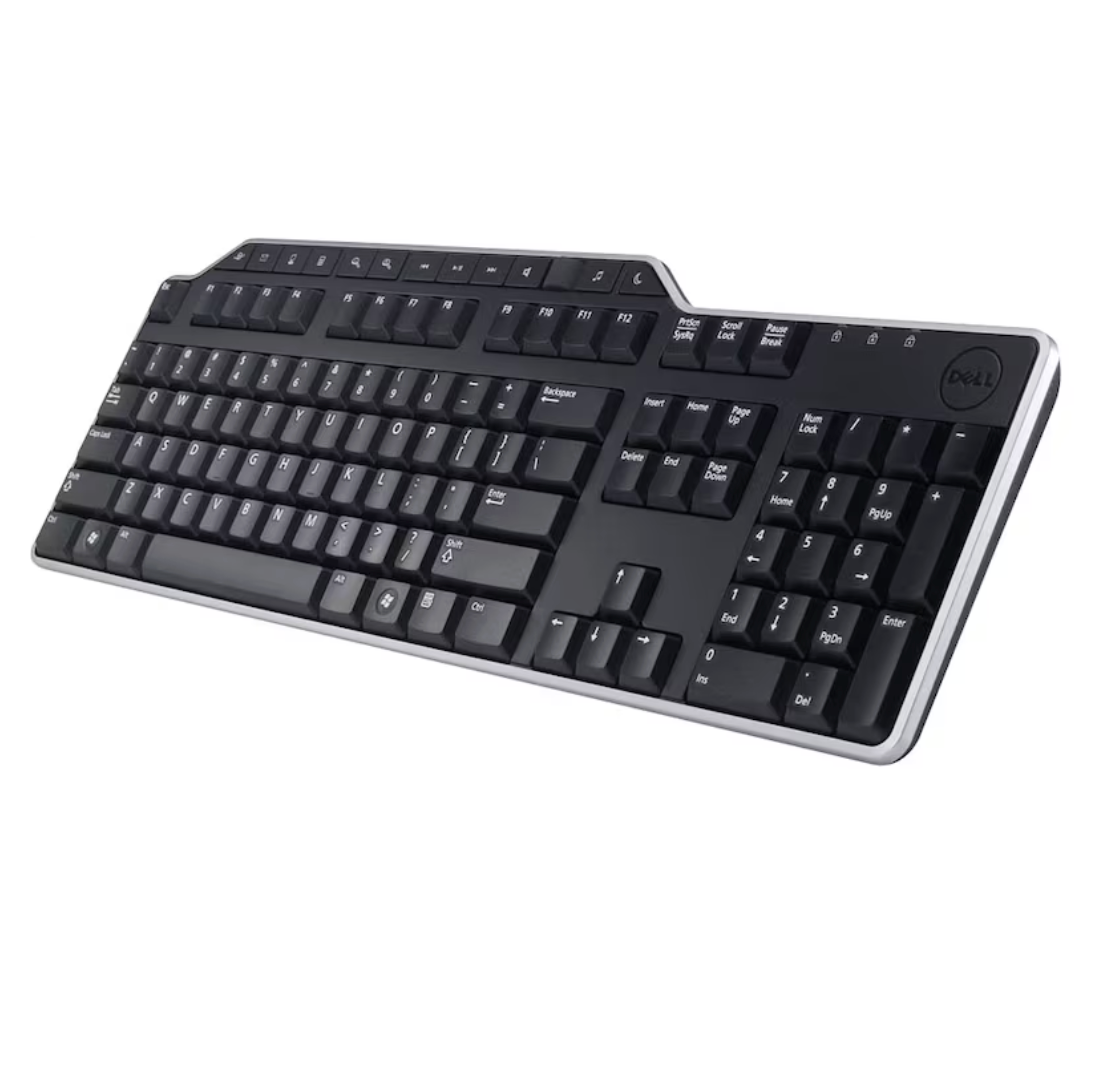 DELL KB522 Keyboard USB QWERTY English Black & Silver