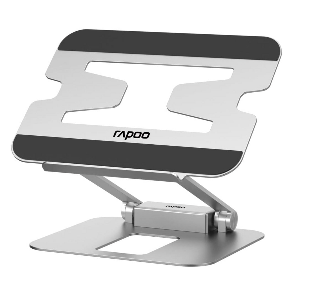 Rapoo USC-5001 Laptop Stand With Magnetic 5-In-1 USB-C Multiport Hub Silver