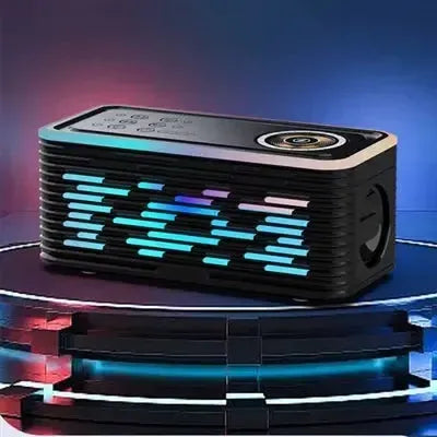 Caracias S1 LED Built-In Ambience Music Wireless Charging Speaker