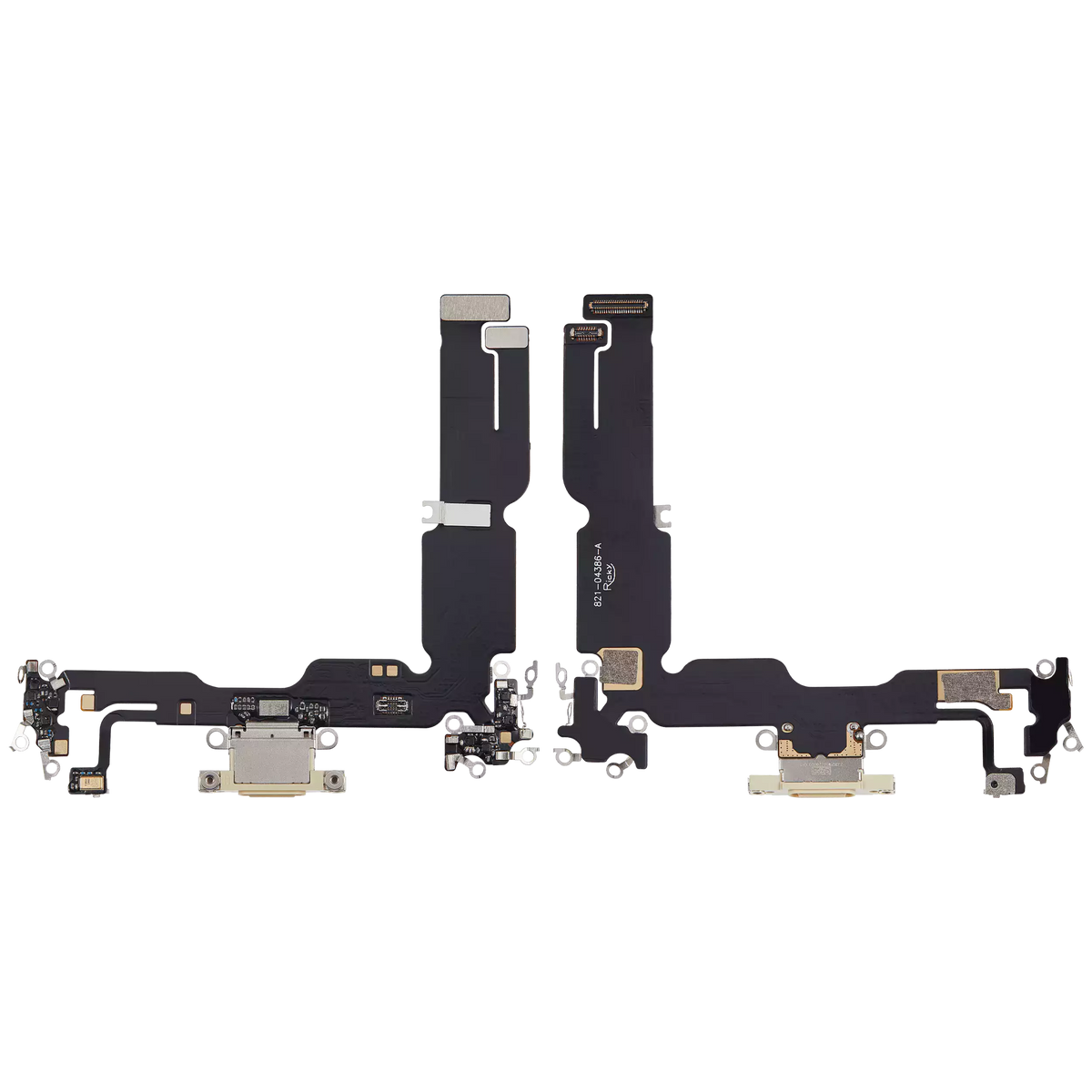 Charging Port Flex Cable For I Phone 15 Plus (Aftermarket Plus) (Yellow)