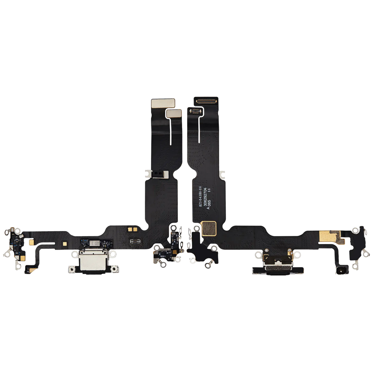 Charging Port Flex Cable For I Phone 15 Plus (Used Oem Pull) (Black)