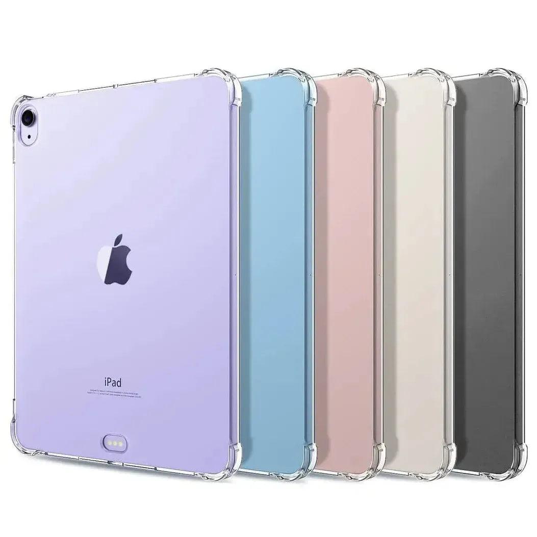 Clear Soft TPU Cover For Apple iPad Pro 11 2018 ShockProof Bumper Case