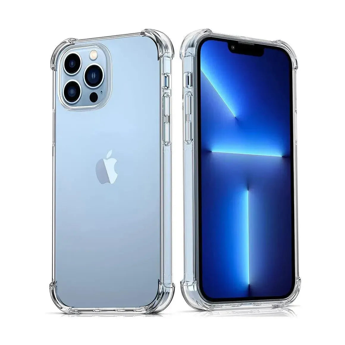 Clear Soft TPU Cover For Apple iPhone 13 Pro Max ShockProof Bumper Case