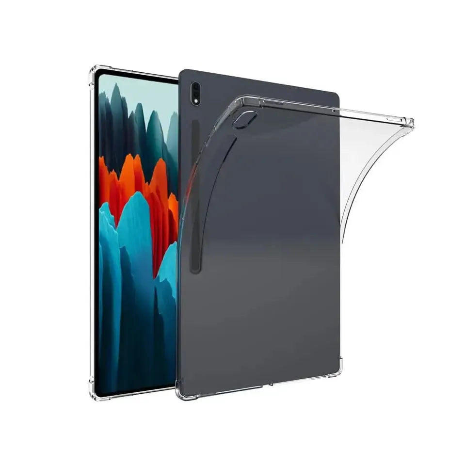 Clear Soft TPU Cover For Samsung Galaxy Tab S8 Ultra ShockProof Bumper Case