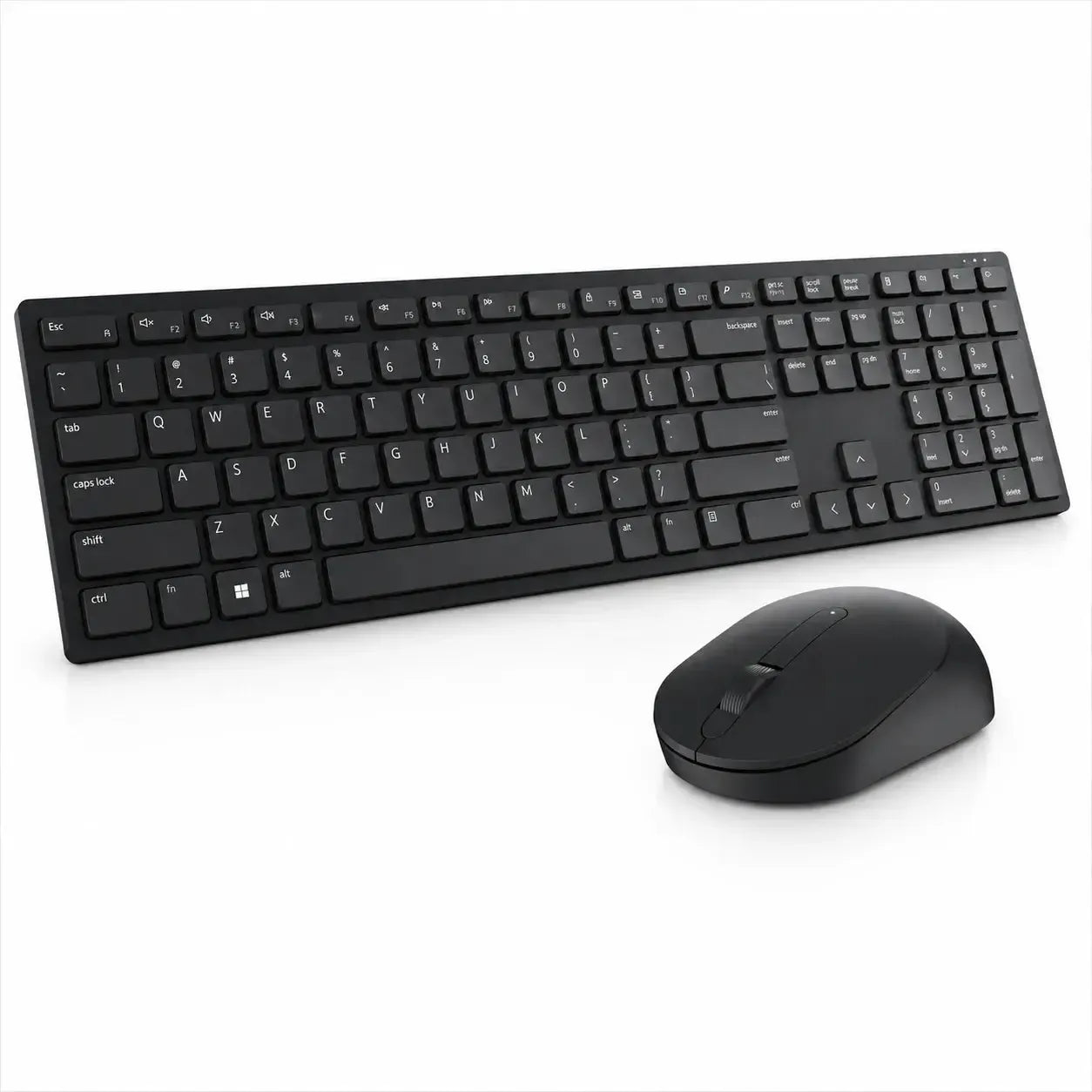 DELL Pro Keyboard And Mouse - KM5221W - UK QWERTY - Black