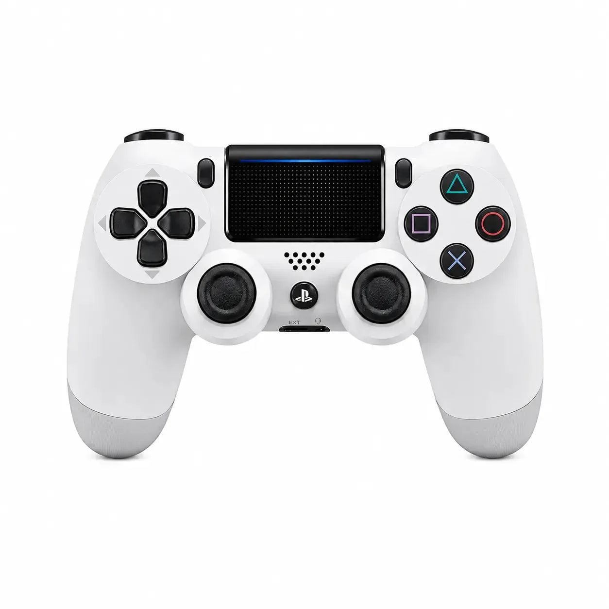 Double Motor Vibration 4 Wireless Bluetooth Remote Controller White
