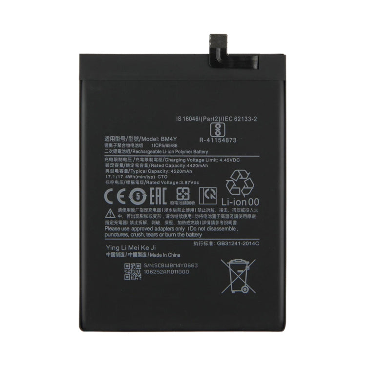 Replacement Battery For Xiaomi Mi 11X Pro | BM4Y-www.firsthelptech.ie