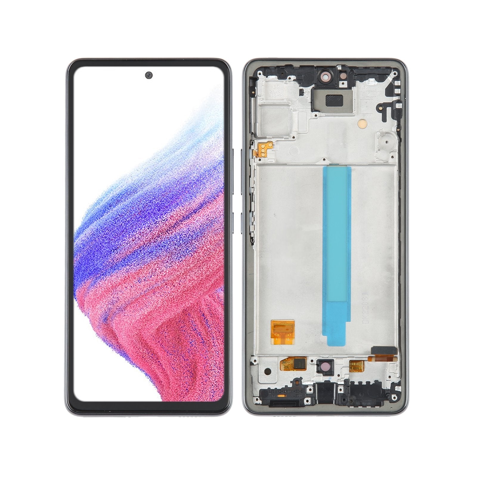 For Samsung Galaxy A53 5G LCD Screen Replacement With Frame - Black-www.firsthelptech.ie