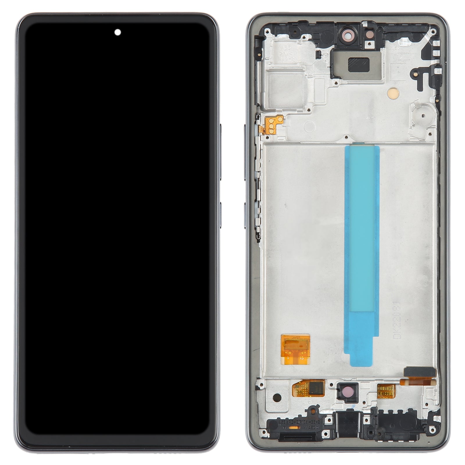 For Samsung Galaxy A53 5G LCD Screen Replacement With Frame - Black-www.firsthelptech.ie