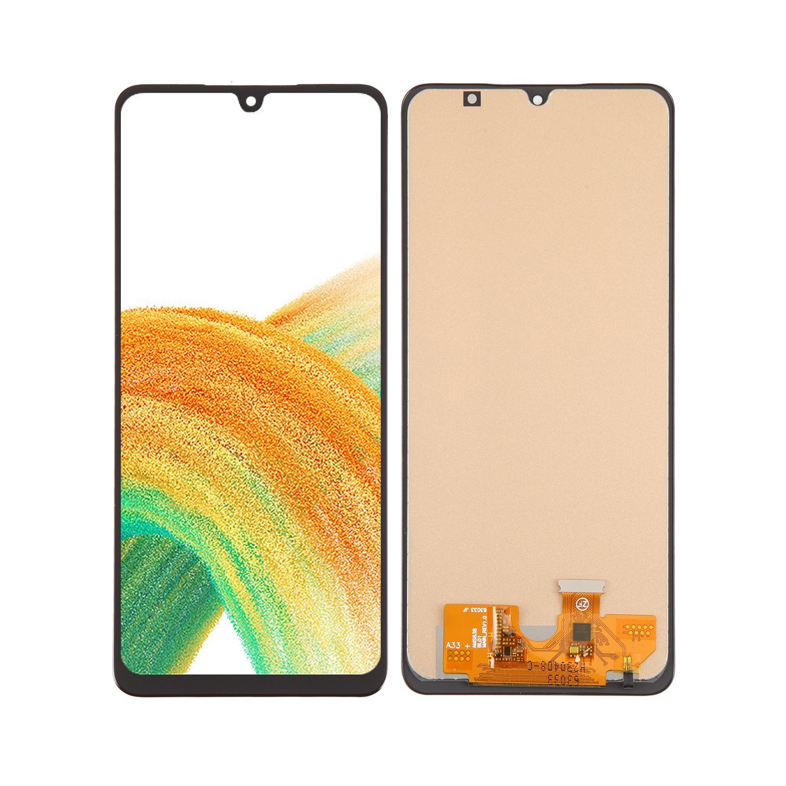 For Samsung Galaxy A33 5G Replacement LCD Touch Screen Assembly - Black-www.firsthelptech.ie