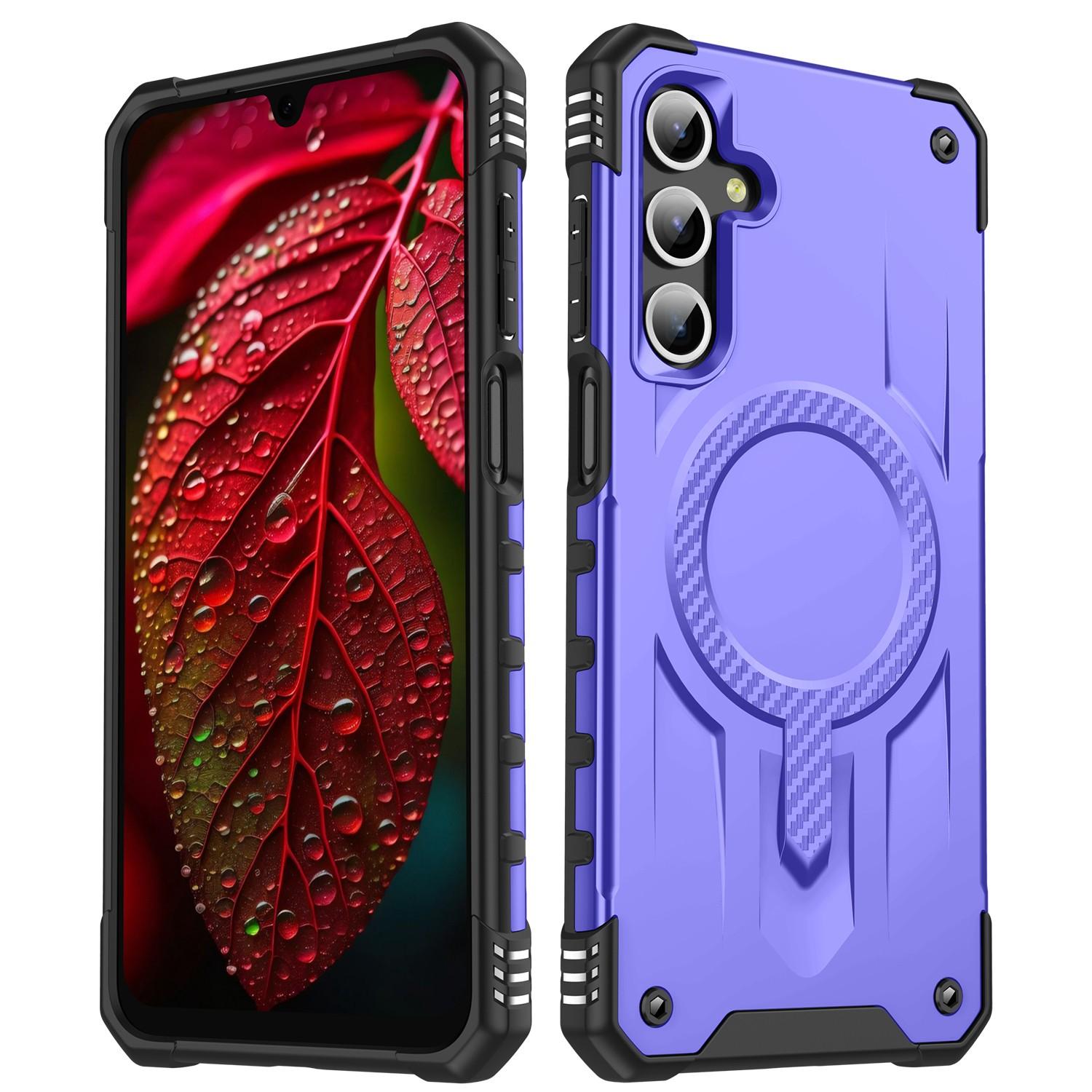 For Samsung Galaxy A16 5G / A26 Starship Magsafe Magnetic Case Purple