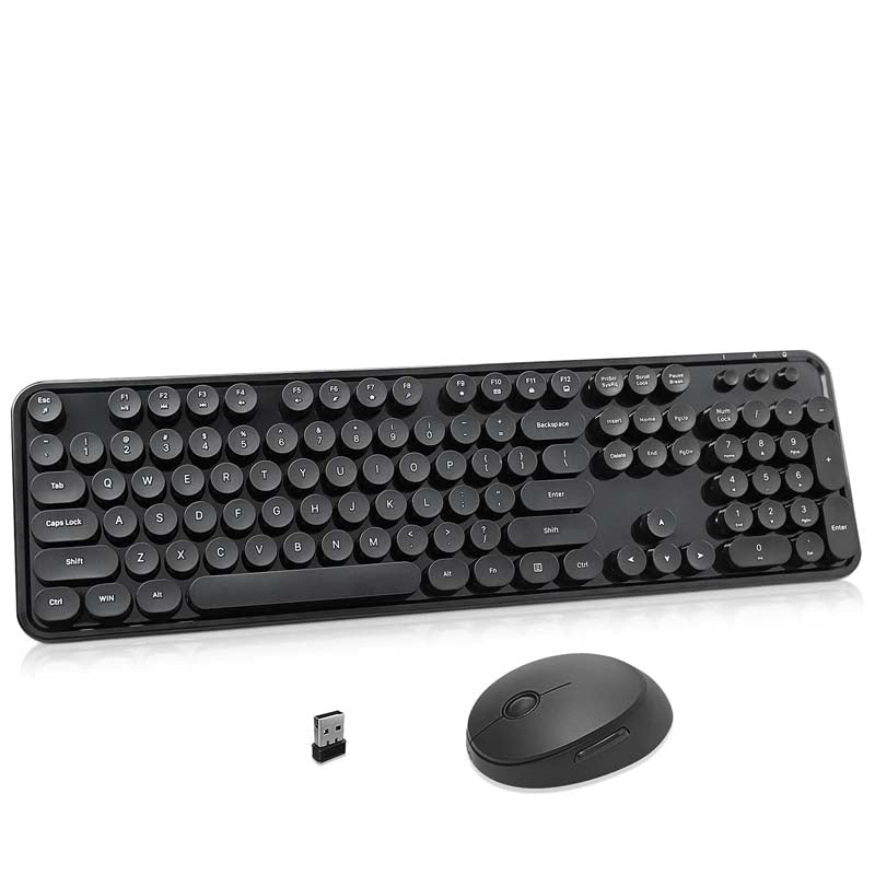 IMICE AN-500 Wireless Business Keyboard And Mouse Set Black