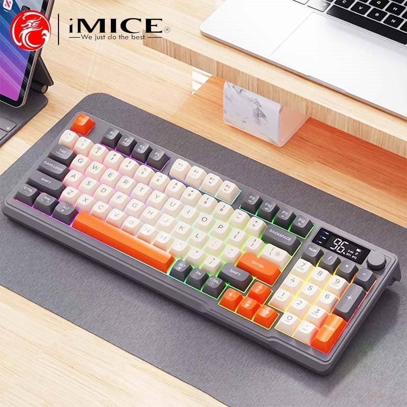 IMICE AK-100 Wired Colourful Atmosphere Gaming Keyboard