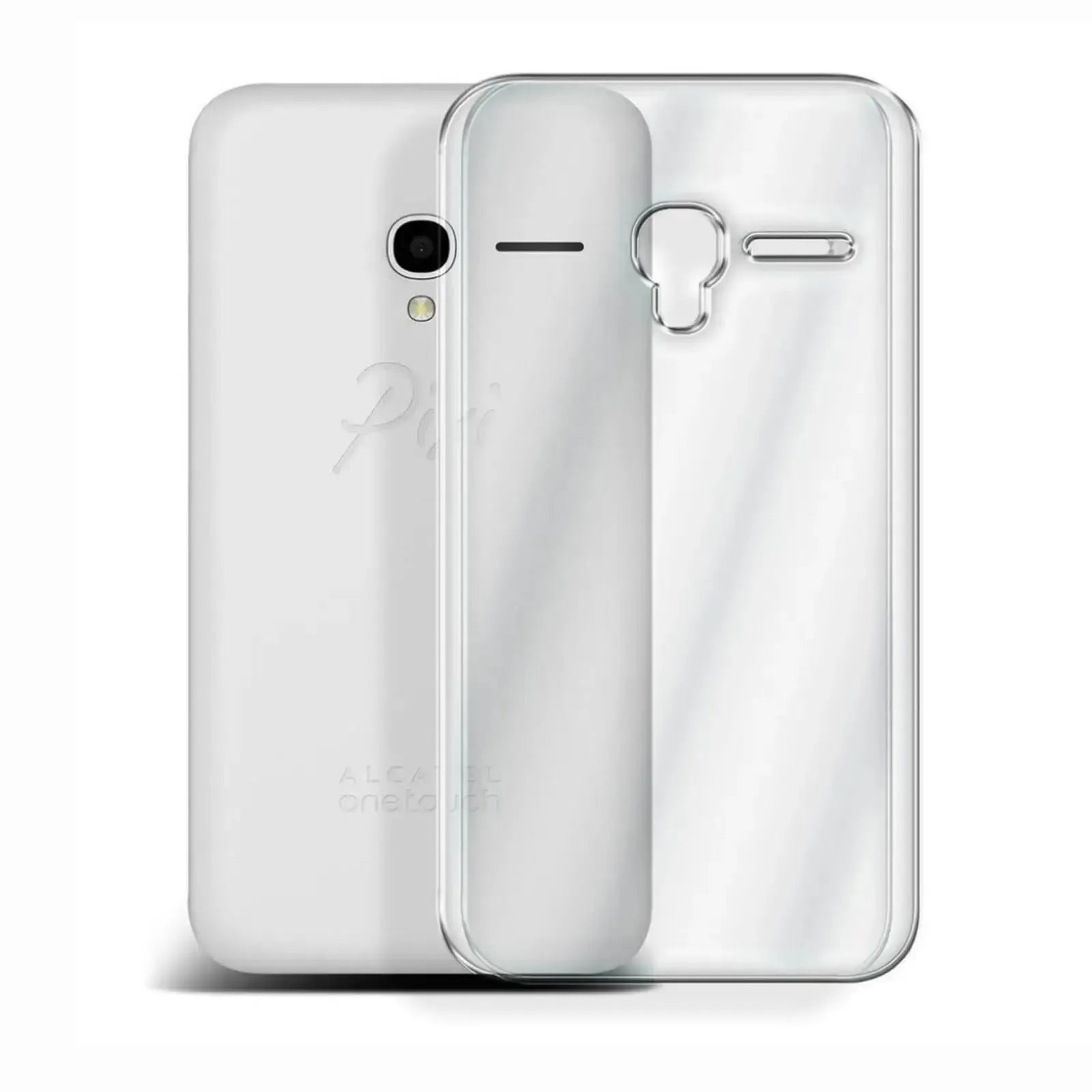 For Alcatel Pixi 3 (4) Gel Case White