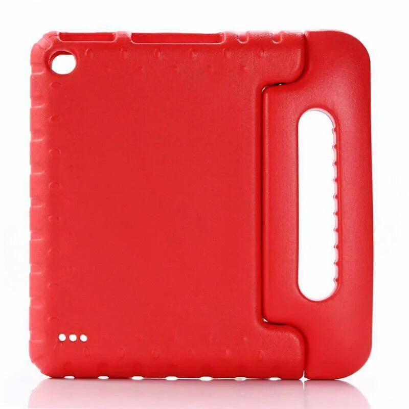 For Amazon Fire HD 8 2024 12th Gen Kids Case Shockproof Cover With Stand - Red