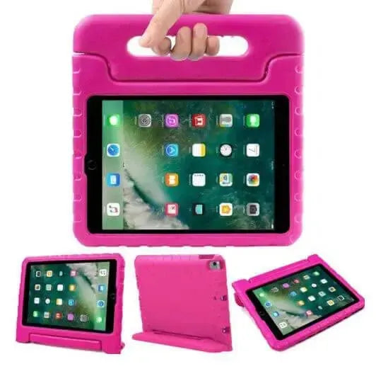 For Apple iPad 10.2" 2021 9th Gen Kids Case Shockproof Cover With Stand Pink