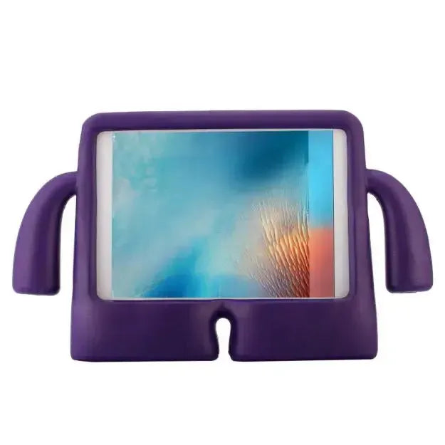 For Apple iPad 2025 11th Gen Kids Case Shockproof Cover With Carry Handle - Purple
