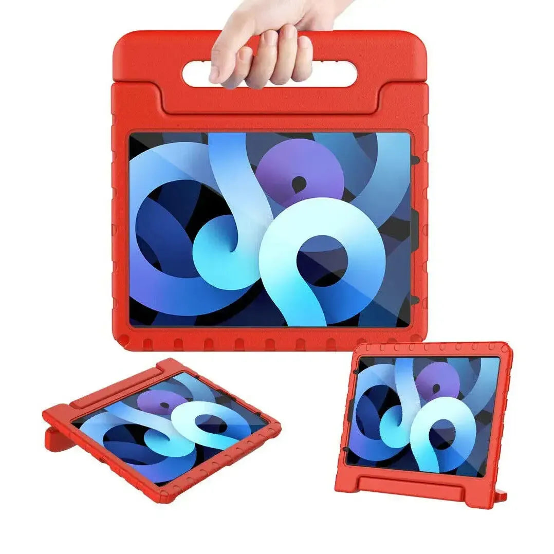 For Apple iPad 2025 11th Gen Kids Case Shockproof Cover With Stand Red