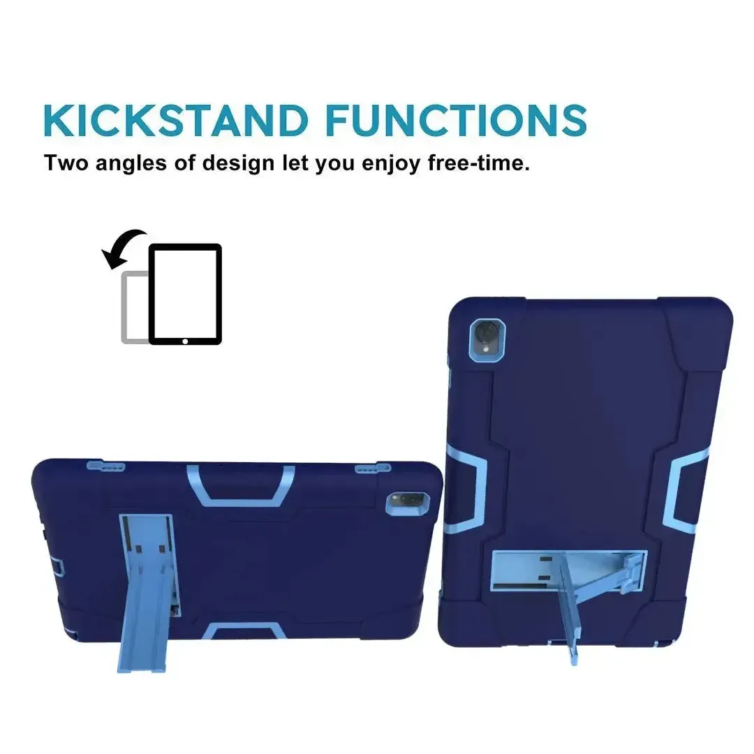 For Apple iPad Pro 12.9 inch 4th / 3rd 2020 / 2018 Survivor with Stand - Blue