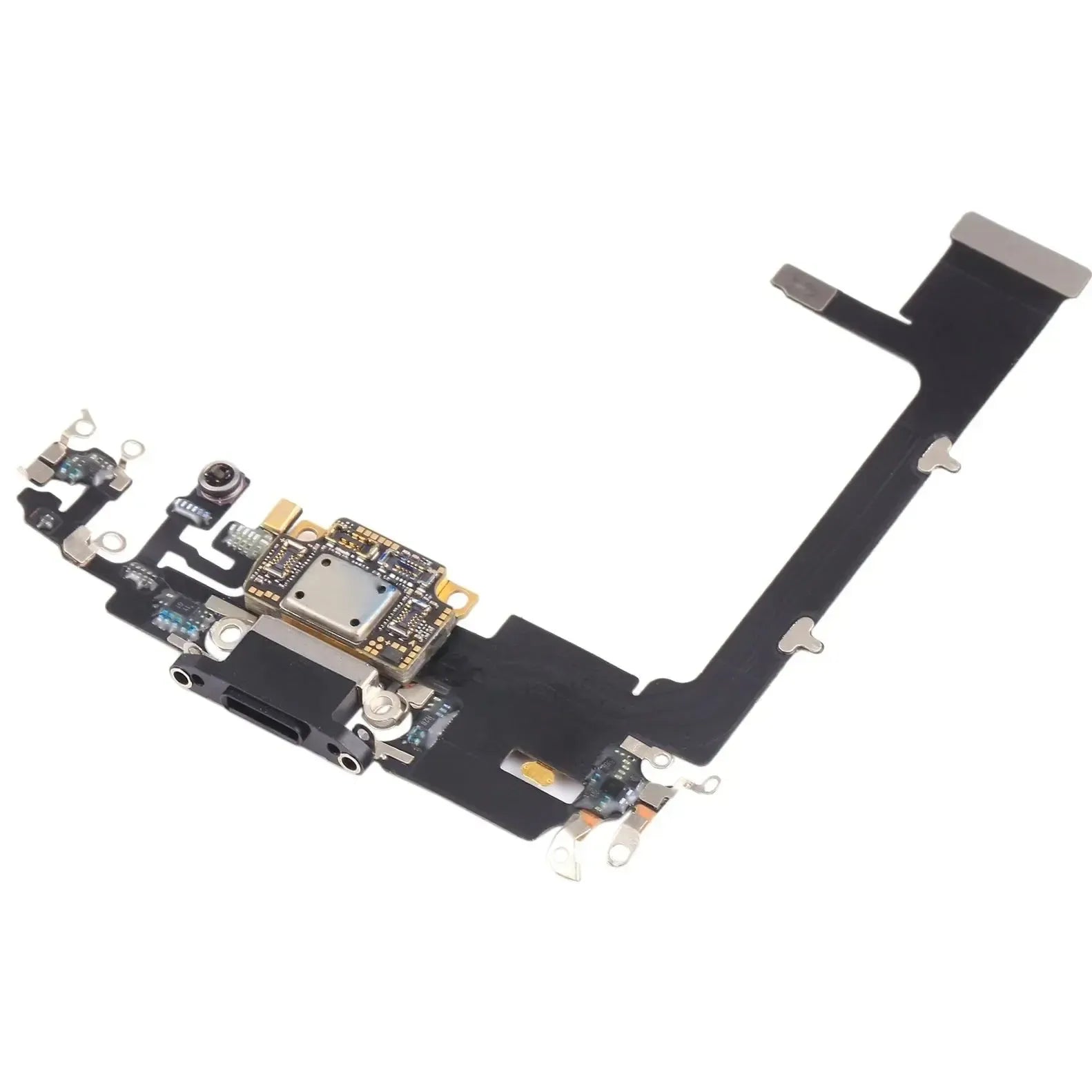 For Apple iPhone 11 Pro Charging Port Flex Cable Replacement - Black