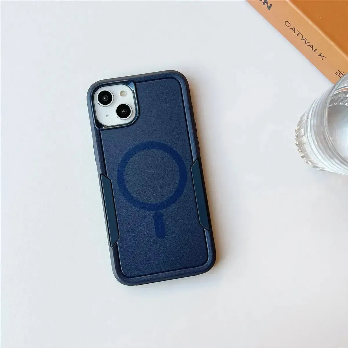 For Apple iPhone 12 / 12 Pro Magsafe Symmetry Exploiter Case Blue