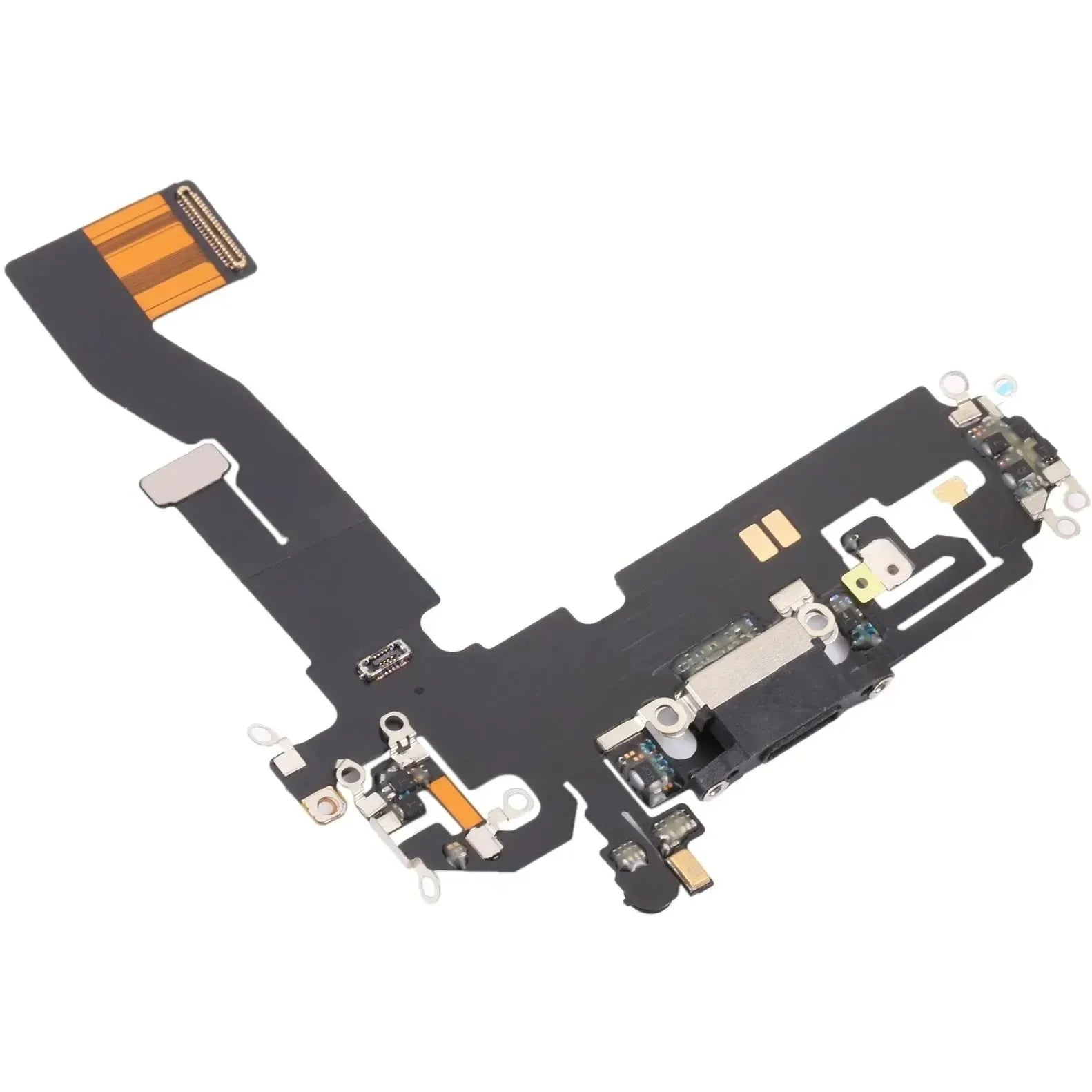 For Apple iPhone 12 Charging Port Flex Cable Replacement - Black