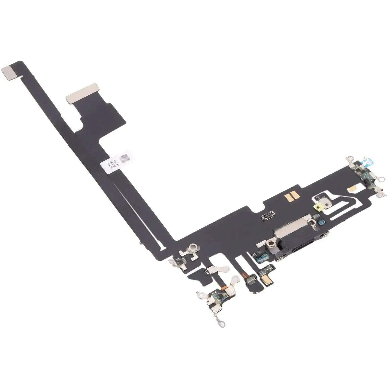 For Apple iPhone 12 Pro Max Charging Port Flex Cable Replacement - Black
