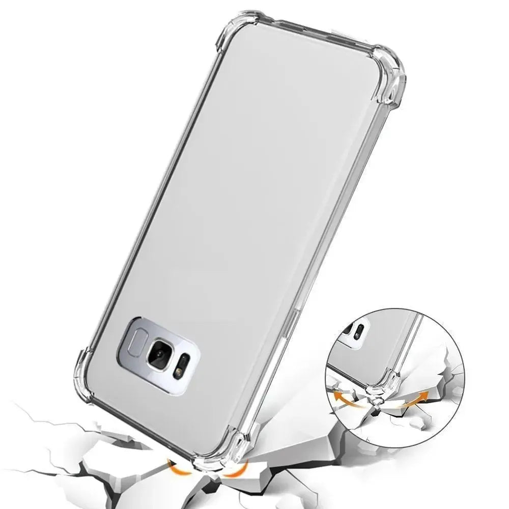 For Apple iPhone 13 (6.1") Shockproof Transparent Gel Case